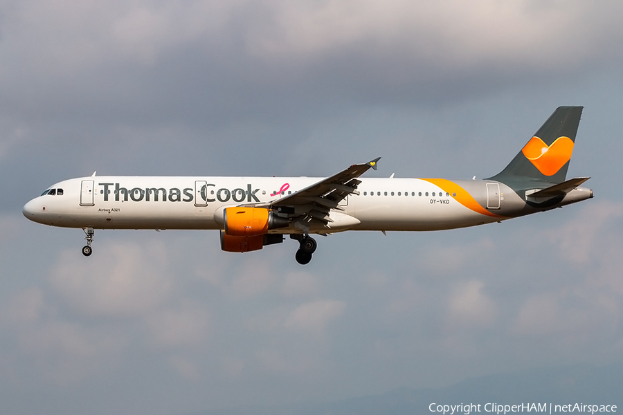 Thomas Cook Airlines Scandinavia Airbus A321-211 (OY-VKD) | Photo 266448