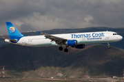 Thomas Cook Airlines Scandinavia Airbus A321-211 (OY-VKE) at  Tenerife Sur - Reina Sofia, Spain