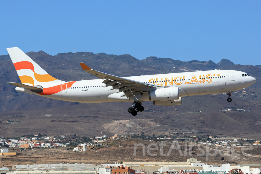 Sunclass Airlines Airbus A330-243 (OY-VKF) | Photo 479369