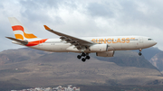 Sunclass Airlines Airbus A330-243 (OY-VKF) at  Gran Canaria, Spain