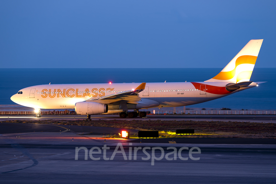 Sunclass Airlines Airbus A330-243 (OY-VKF) at  Tenerife Sur - Reina Sofia, Spain