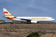 Sunclass Airlines Airbus A330-243 (OY-VKF) at  Tenerife Sur - Reina Sofia, Spain