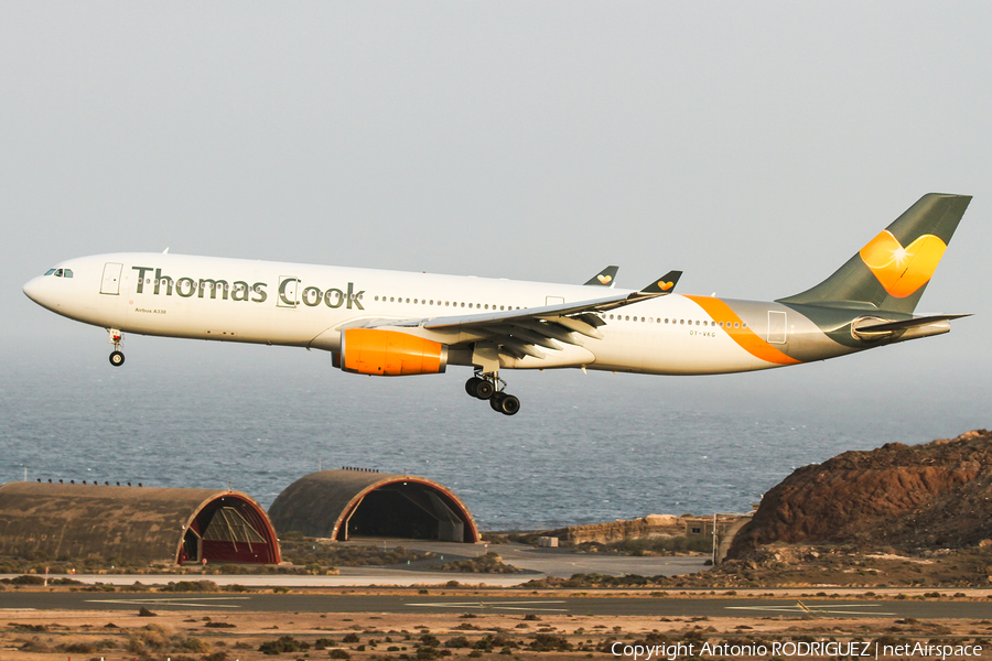 Thomas Cook Airlines Scandinavia Airbus A330-343X (OY-VKG) | Photo 376613