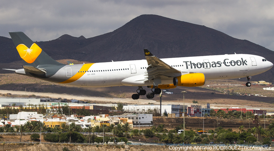 Thomas Cook Airlines Scandinavia Airbus A330-343X (OY-VKG) | Photo 128268