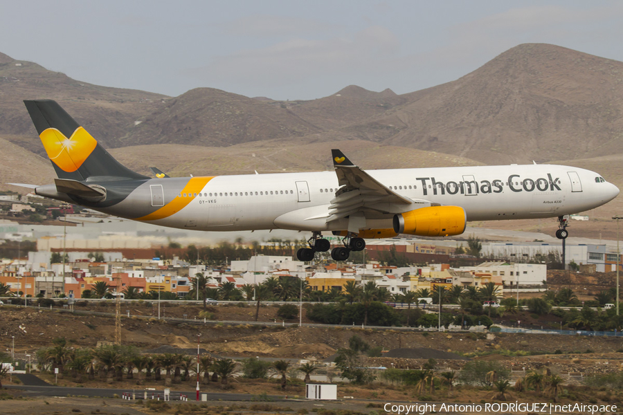 Thomas Cook Airlines Scandinavia Airbus A330-343X (OY-VKG) | Photo 129237