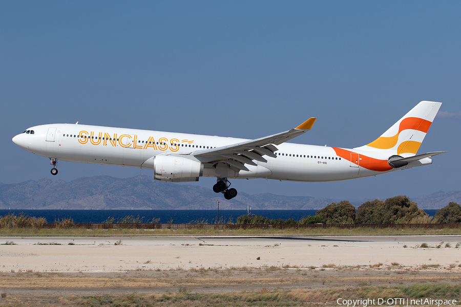 Sunclass Airlines Airbus A330-343X (OY-VKI) | Photo 598302