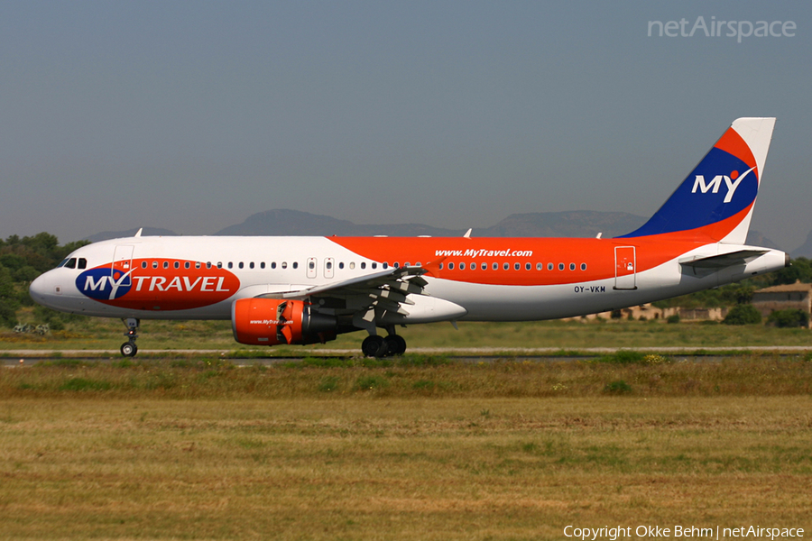 MyTravel Airways Airbus A320-214 (OY-VKM) | Photo 42194