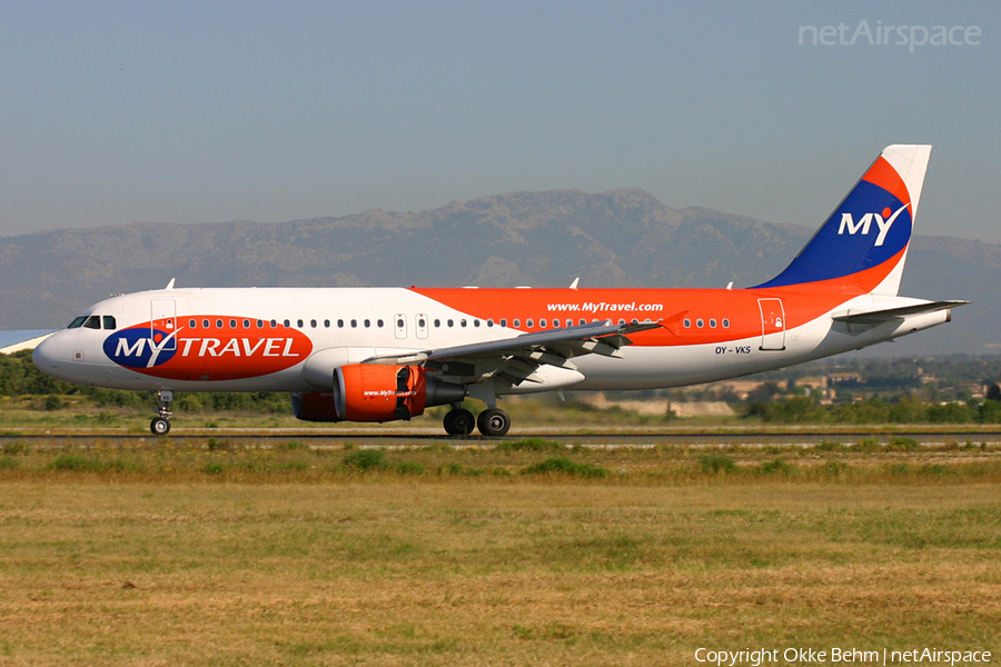 MyTravel Airways Airbus A320-214 (OY-VKS) | Photo 42195