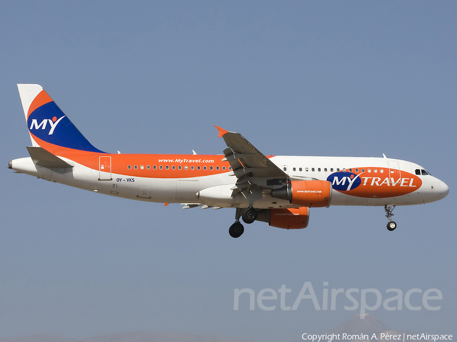 MyTravel Airways Airbus A320-214 (OY-VKS) | Photo 282285