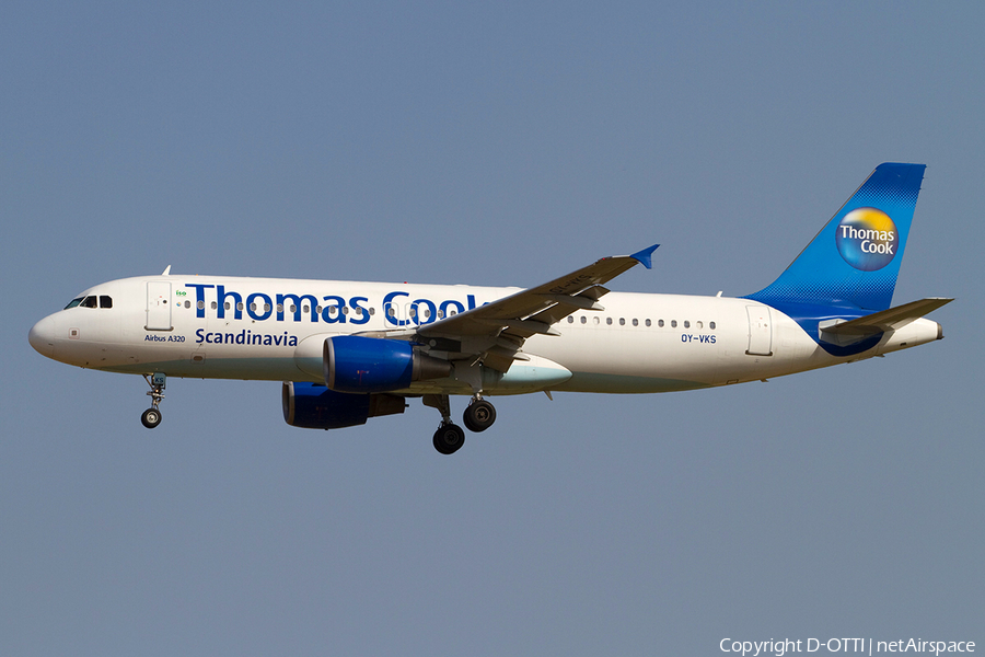 Thomas Cook Airlines Scandinavia Airbus A320-214 (OY-VKS) | Photo 367150