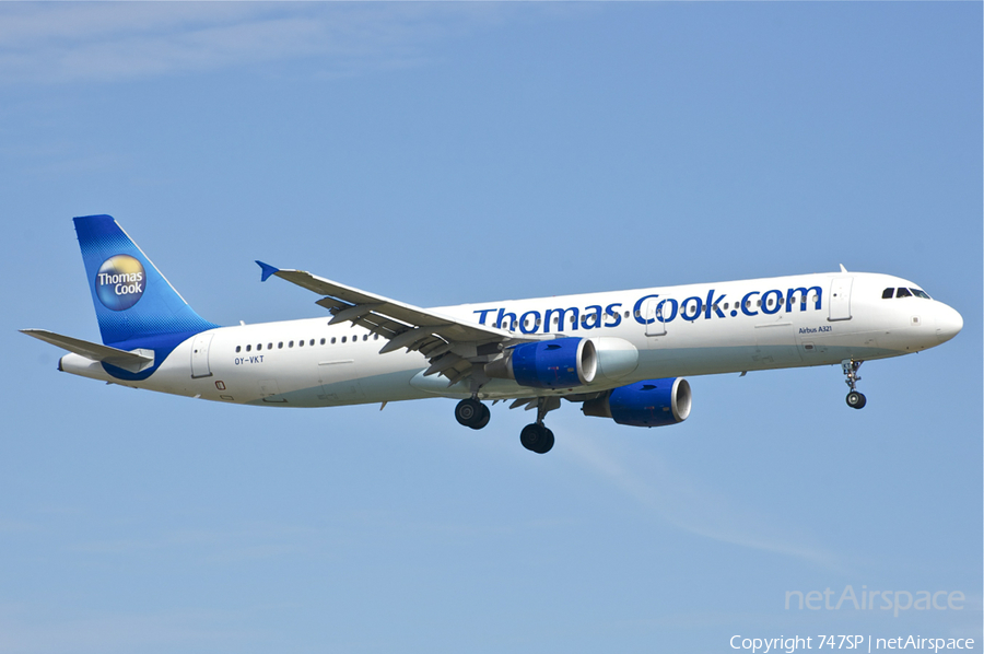 Thomas Cook Airlines Airbus A321-211 (OY-VKT) | Photo 38436