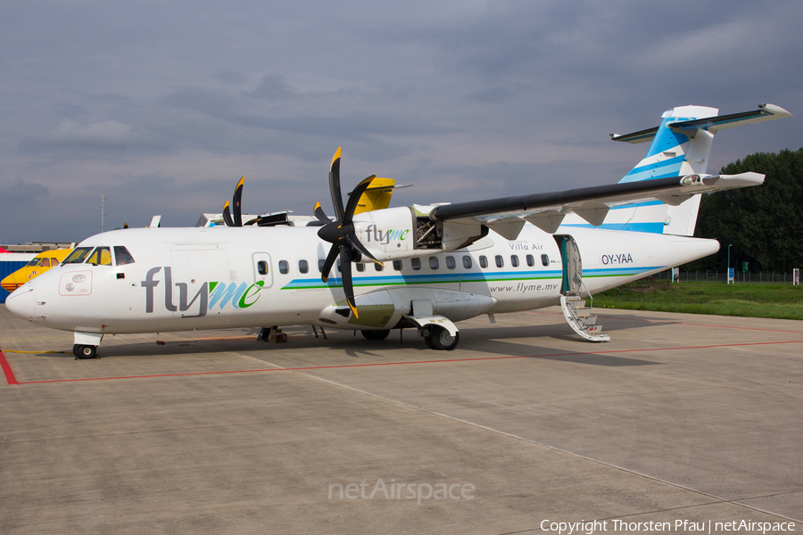 FlyMe(Villa Air) ATR 42-500 (OY-YAA) | Photo 83416