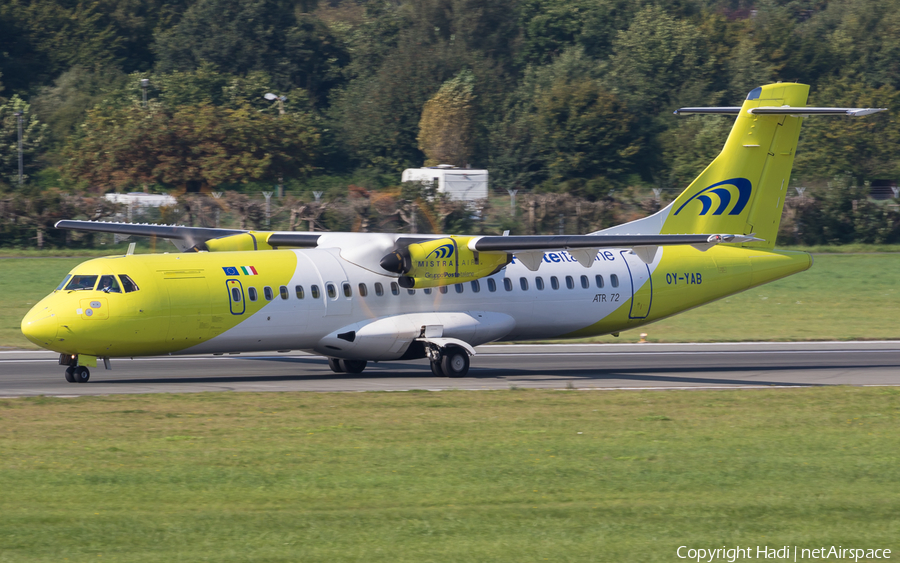 Mistral Air ATR 72-500 (OY-YAB) | Photo 123493