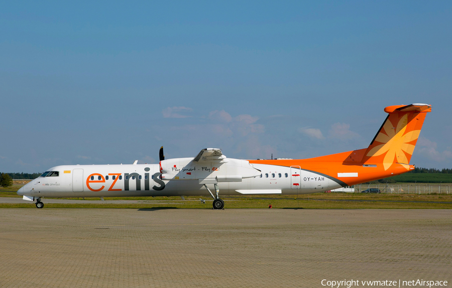 Eznis Airways Bombardier DHC-8-402Q (OY-YAH) | Photo 137140