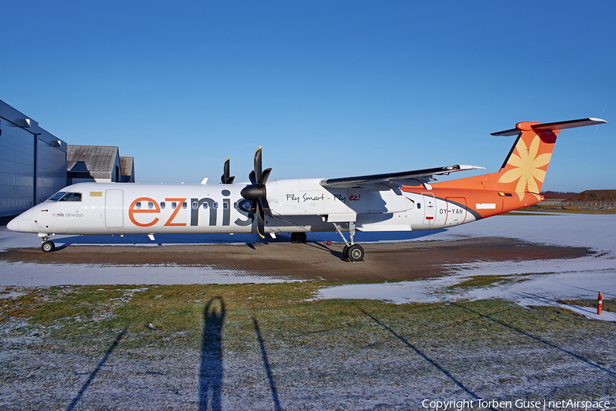 Eznis Airways Bombardier DHC-8-402Q (OY-YAH) | Photo 63913