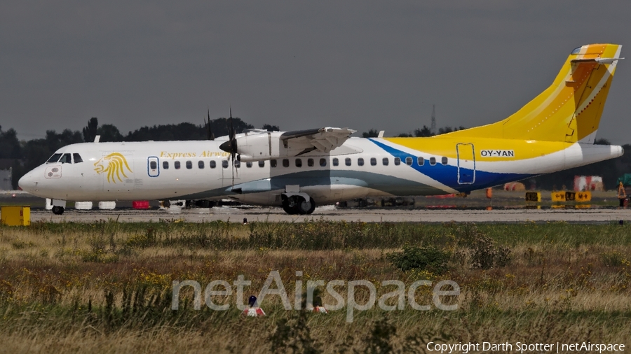 Express Airways ATR 72-500 (OY-YAN) | Photo 230633
