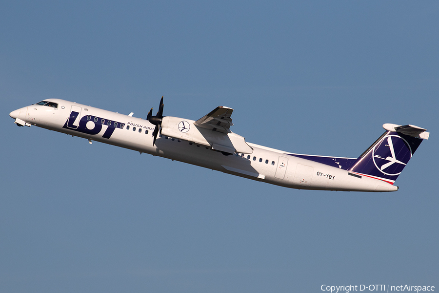 LOT Polish Airlines Bombardier DHC-8-402Q (OY-YBY) | Photo 269029