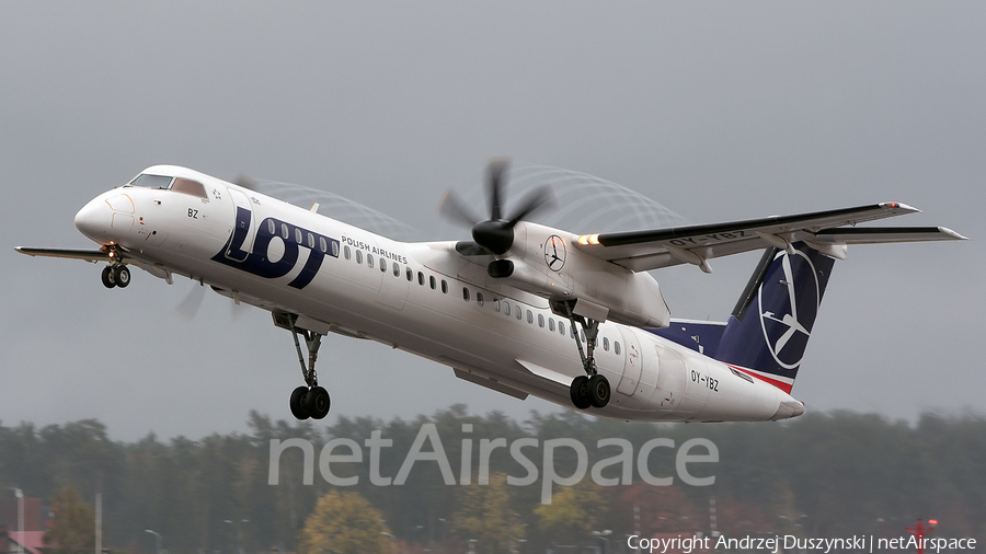 LOT Polish Airlines Bombardier DHC-8-402Q (OY-YBZ) | Photo 295796