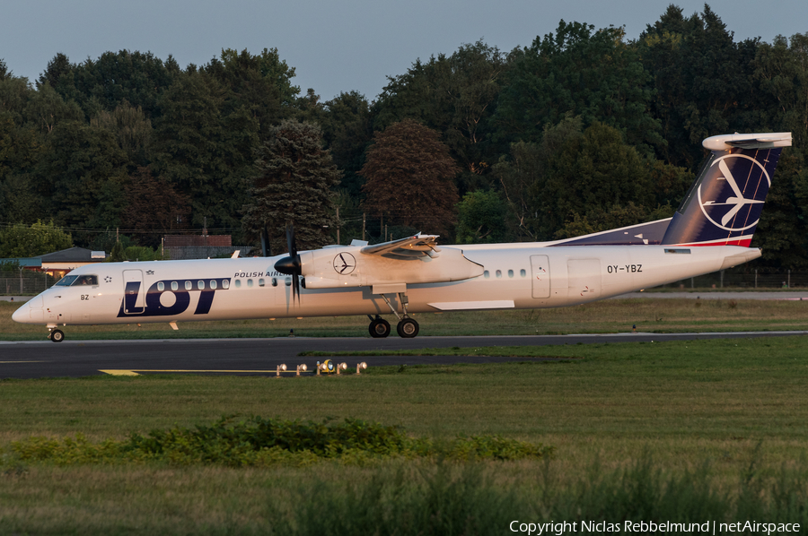 LOT Polish Airlines Bombardier DHC-8-402Q (OY-YBZ) | Photo 262432