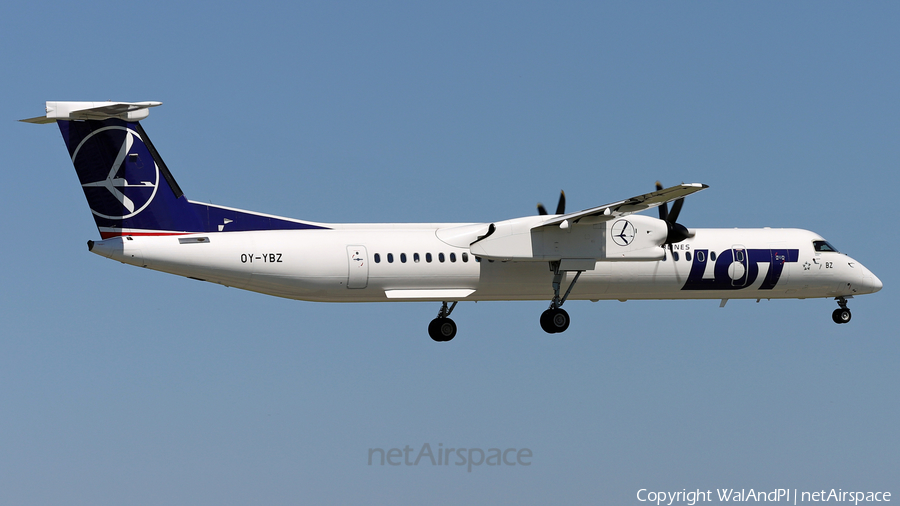 LOT Polish Airlines Bombardier DHC-8-402Q (OY-YBZ) | Photo 454333