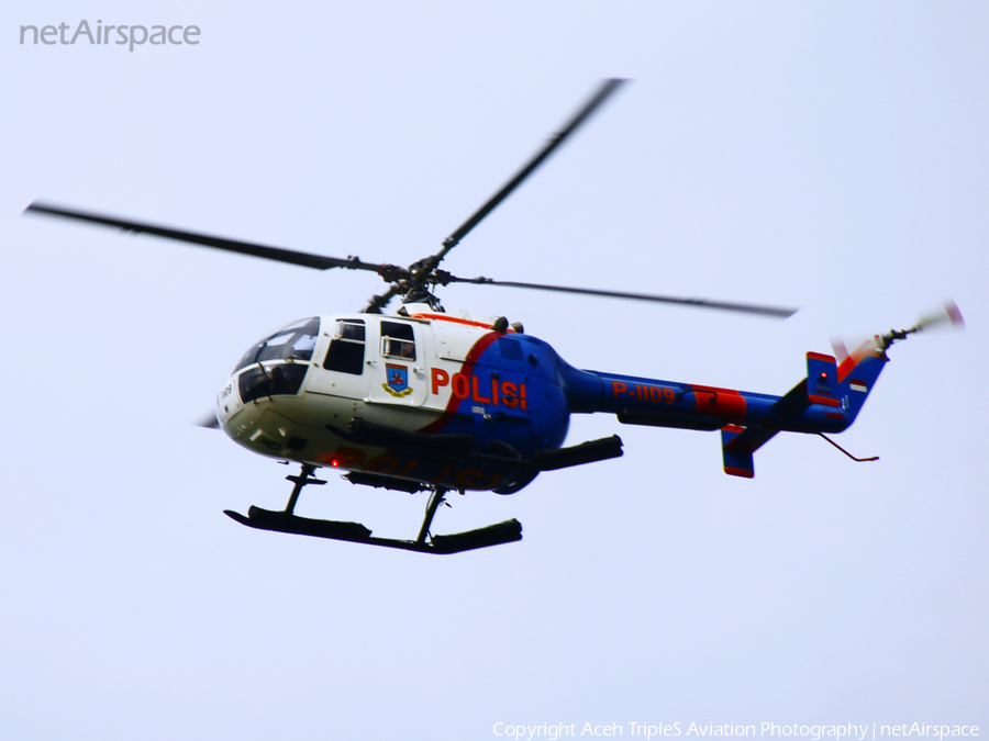 Indonesian Police MBB NBo 105CB (P-1109) | Photo 511961
