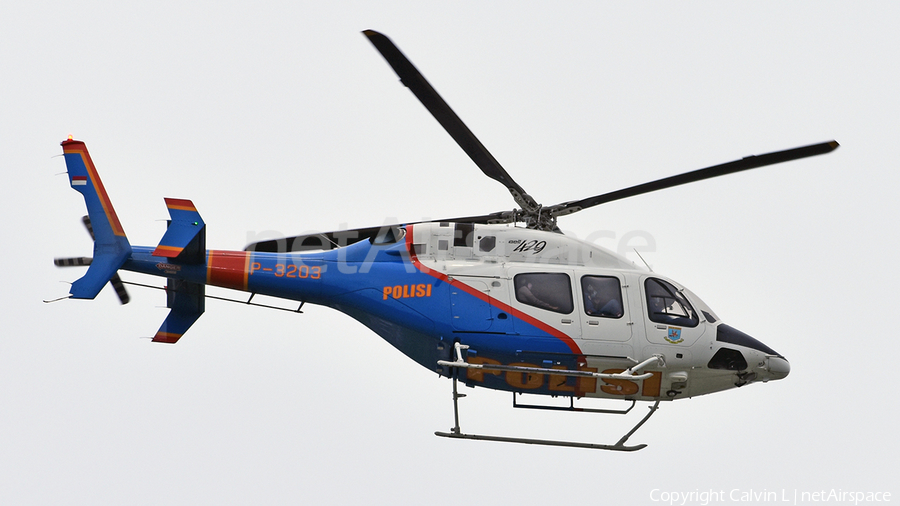 Indonesian Police Bell 429 GlobalRanger (P-3203) | Photo 469612