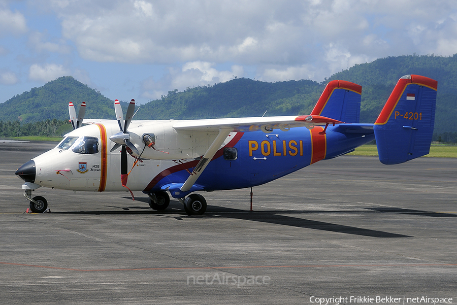 Indonesian Police PZL-Mielec M28-05 Skytruck (P-4201) | Photo 19741