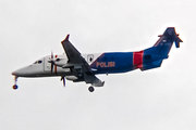 Indonesian National Police Beech 1900D (P-4301) at  Palembang - Sultan Mahmud Badaruddin II International, Indonesia