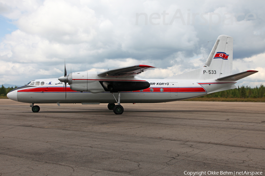 Air Koryo Antonov An-24B (P-533) | Photo 72410