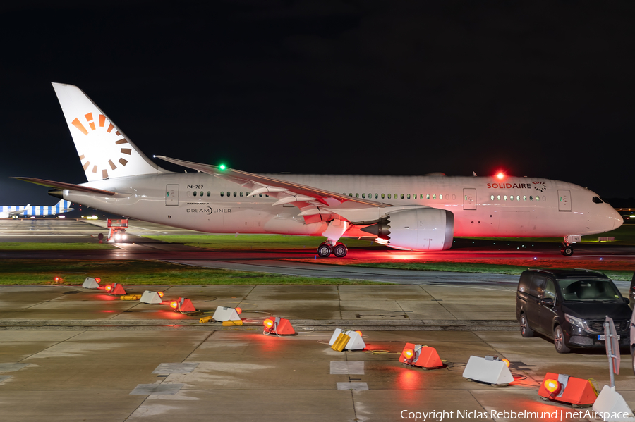 Comlux Aruba Boeing 787-8 Dreamliner (P4-787) | Photo 538665