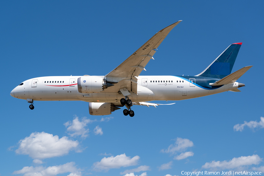 Comlux Aruba Boeing 787-8 Dreamliner (P4-787) | Photo 454438