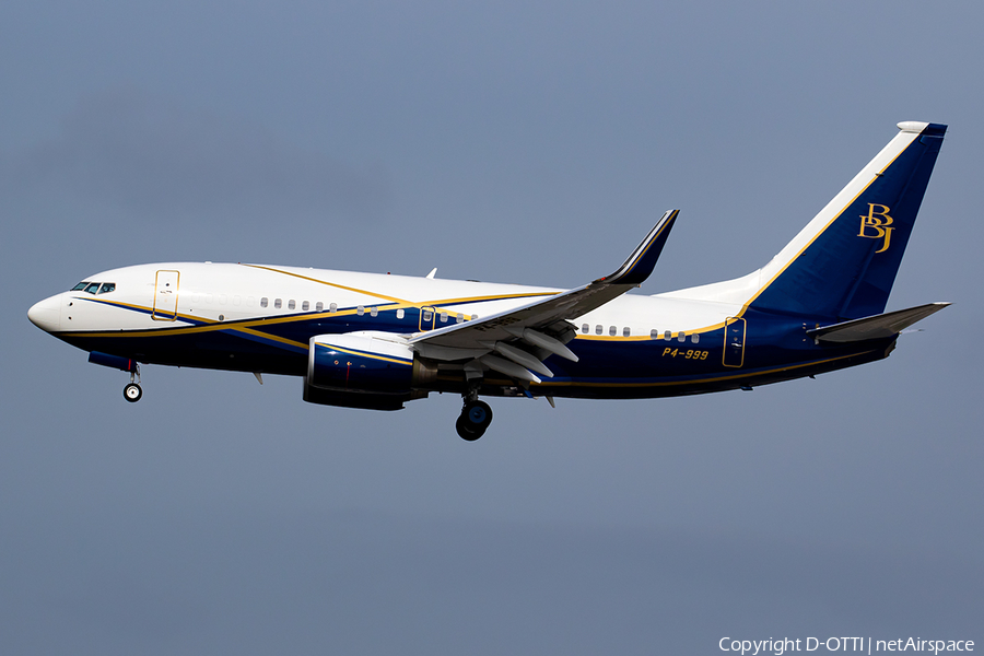 (Private) Boeing 737-7BC(BBJ) (P4-999) | Photo 680208