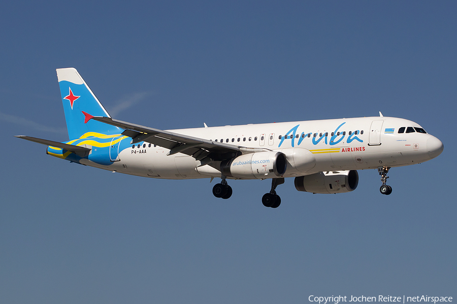 Aruba Airlines Airbus A320-232 (P4-AAA) | Photo 112697