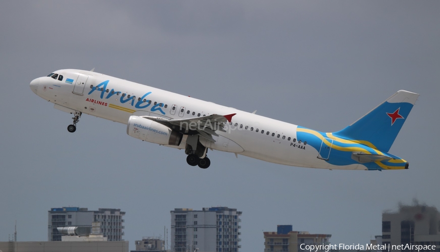 Aruba Airlines Airbus A320-232 (P4-AAA) | Photo 306570