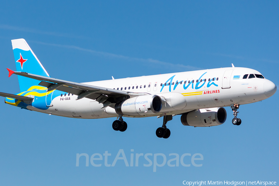 Aruba Airlines Airbus A320-232 (P4-AAA) | Photo 97902