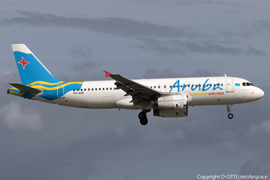 Aruba Airlines Airbus A320-232 (P4-AAD) | Photo 138755