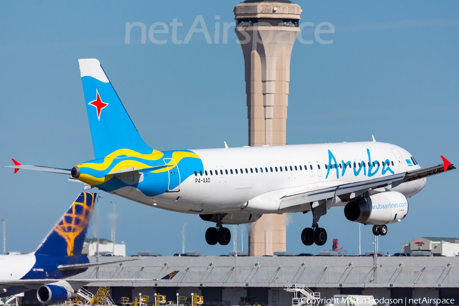 Aruba Airlines Airbus A320-232 (P4-AAD) | Photo 97904