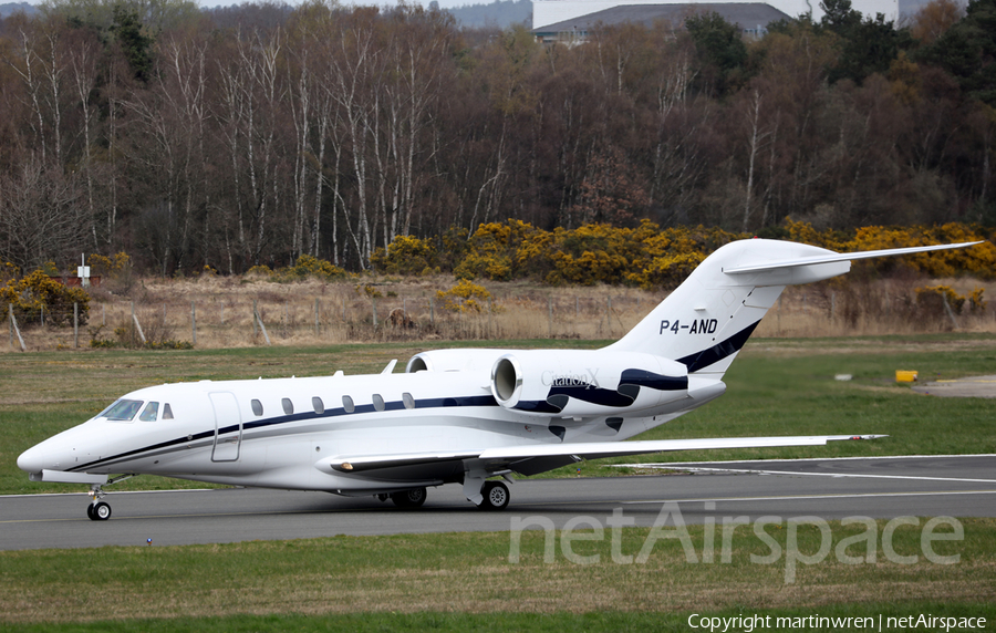 ACM Air Charter Cessna 750 Citation X (P4-AND) | Photo 308365