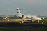 AMS Airlines Gulfstream G-IV-X (G450) (P4-AYU) at  Adisumarmo International, Indonesia