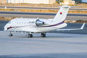 (Private) Bombardier CL-600-2B16 Challenger 605 (P4-BFM) at  Gran Canaria, Spain