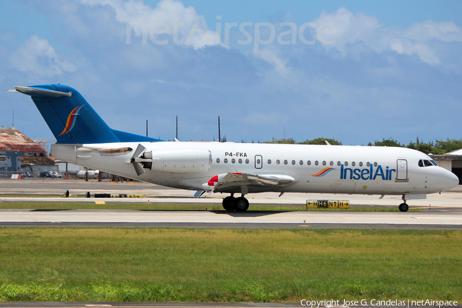 Insel Air Aruba Fokker 70 (P4-FKA) | Photo 117857