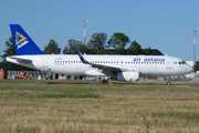 Air Astana Airbus A320-232 (P4-KBB) at  Hannover - Langenhagen, Germany