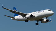 Air Astana Airbus A320-232 (P4-KBD) at  Frankfurt am Main, Germany
