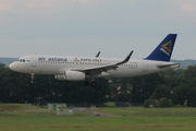 Air Astana Airbus A320-232 (P4-KBD) at  Hannover - Langenhagen, Germany