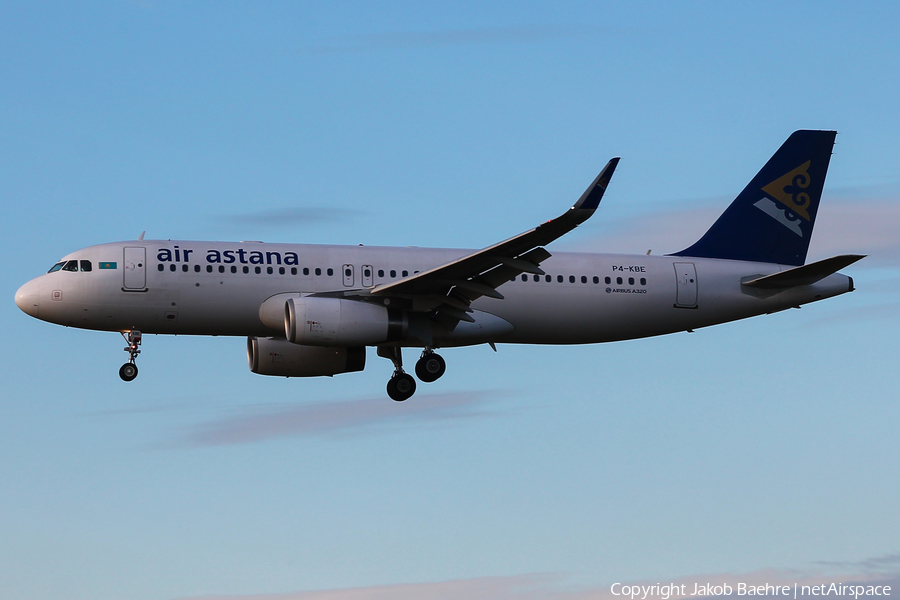 Air Astana Airbus A320-232 (P4-KBE) | Photo 263705