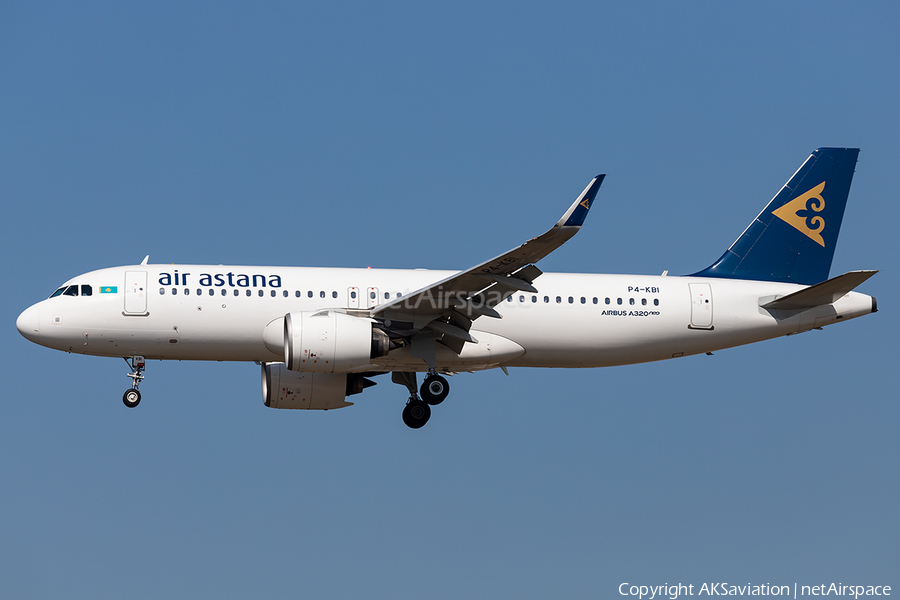 Air Astana Airbus A320-271N (P4-KBI) | Photo 441662