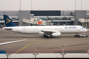 Air Astana Airbus A321-231 (P4-KDA) at  Amsterdam - Schiphol, Netherlands