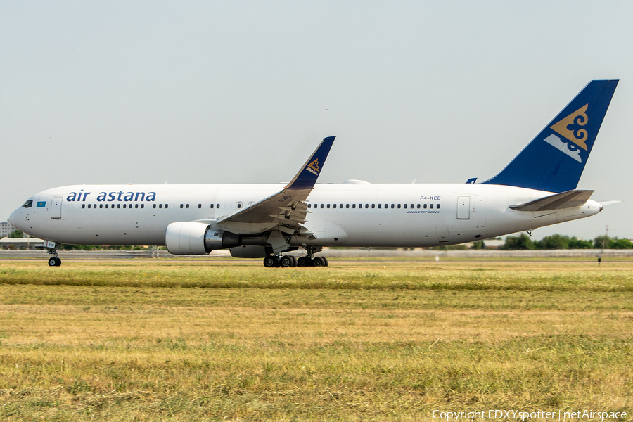 Air Astana Boeing 767-3KY(ER) (P4-KEB) | Photo 507573