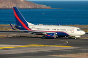 Petroff Air Boeing 737-7JF(BBJ) (P4-LIG) at  Gran Canaria, Spain