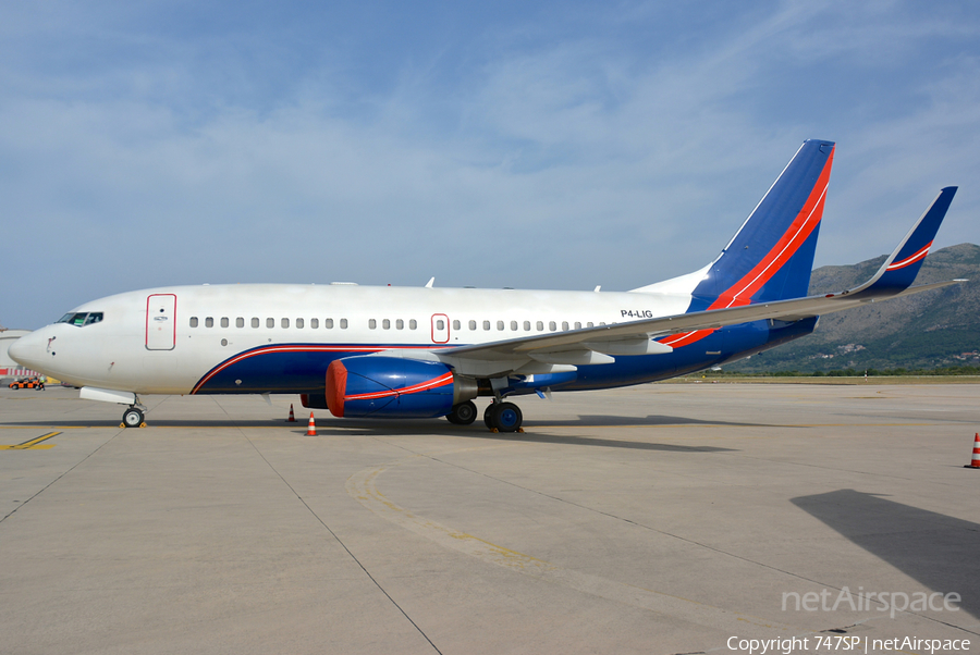 Petroff Air Boeing 737-7JF(BBJ) (P4-LIG) | Photo 79176
